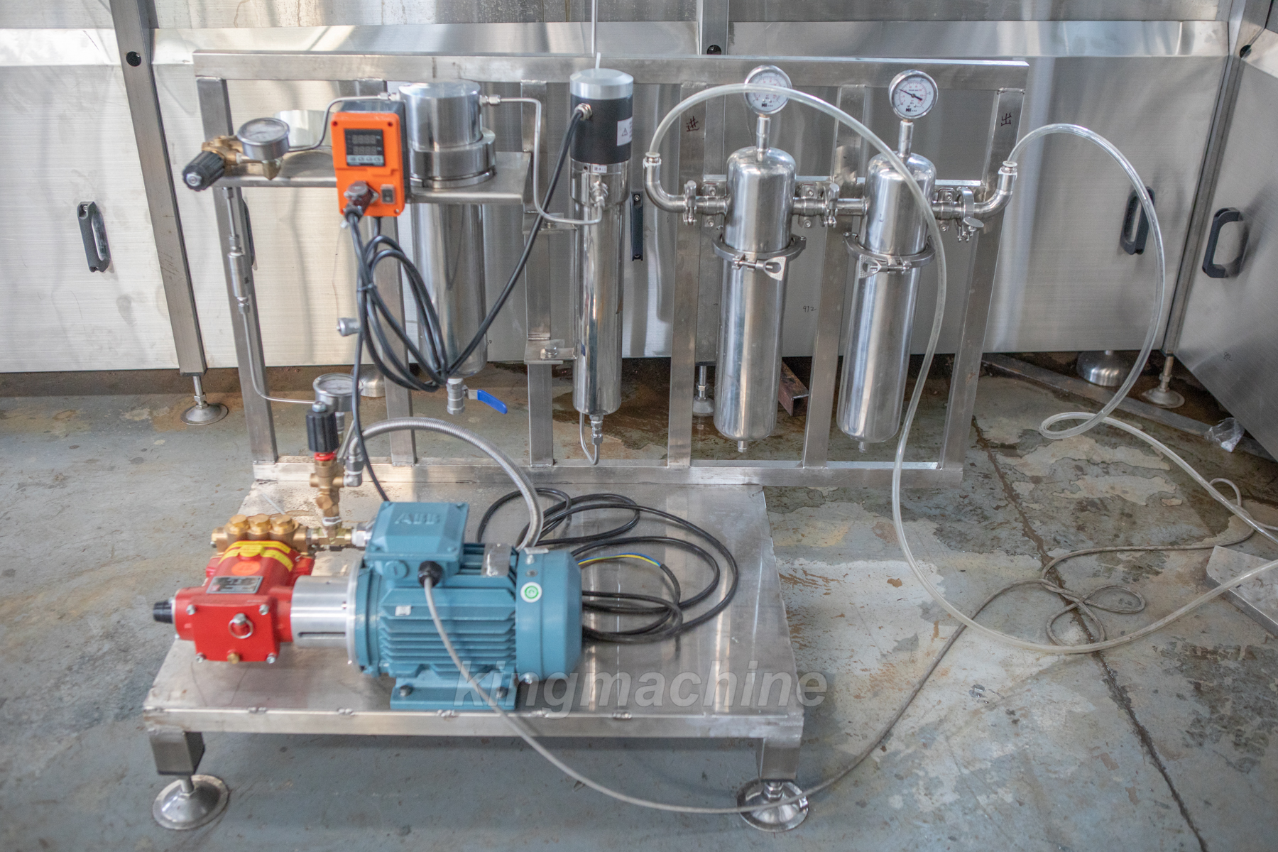 Ultrahygi&euml;nische monoblokken