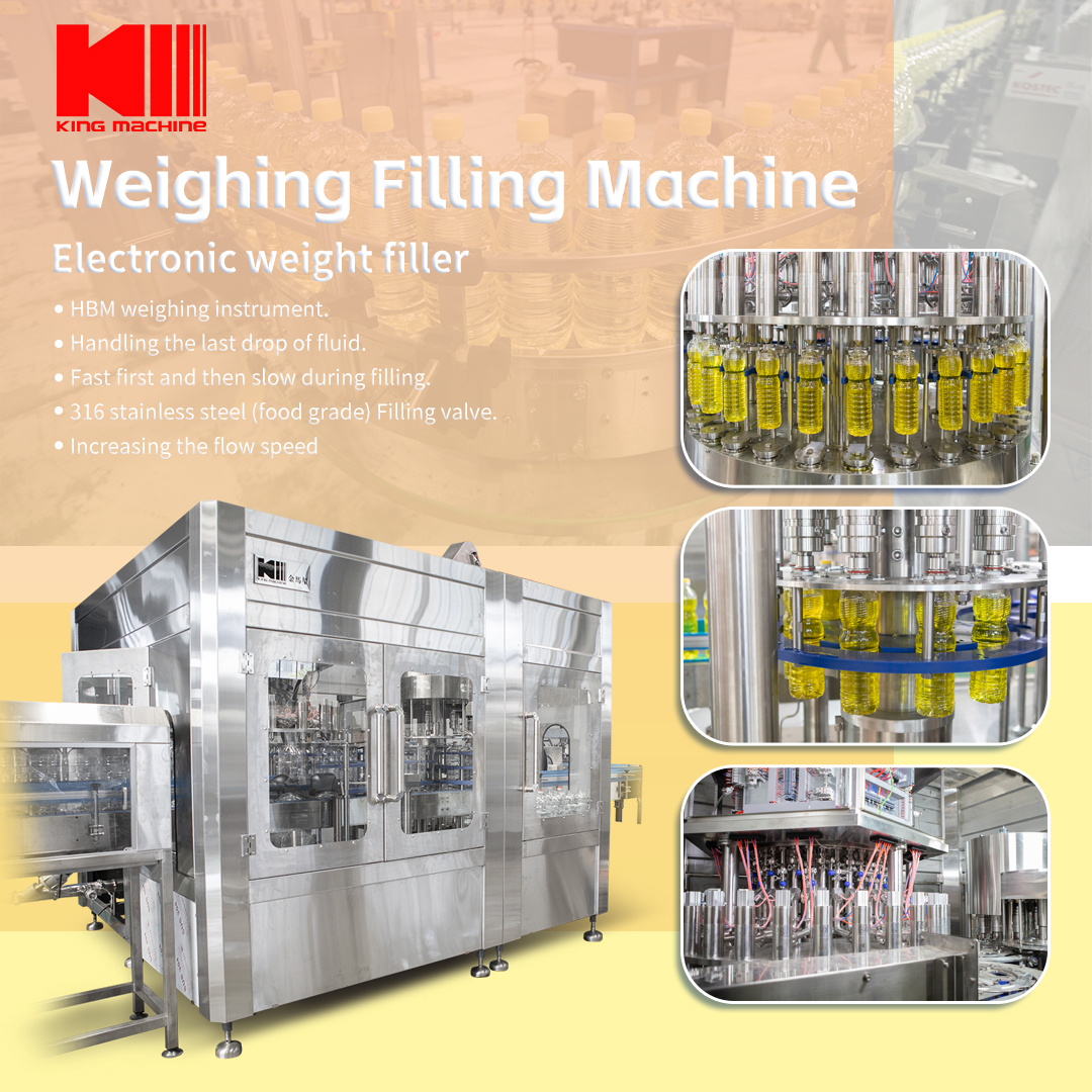 Elektronisch gewicht vulmiddel voor olie