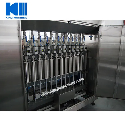 Volledig automatische flessen vissausvulmachine gemaakt in China