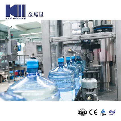 Capaciteit 1400 bph 19 liter drinkwaterfles plant