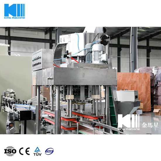 Automatische plastic flesvulmachine voor desinfectan alcohol HDPE -fles