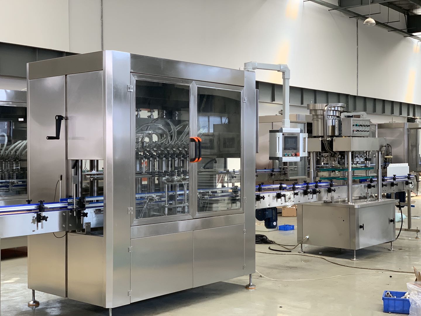 Machines vullen en aftappen