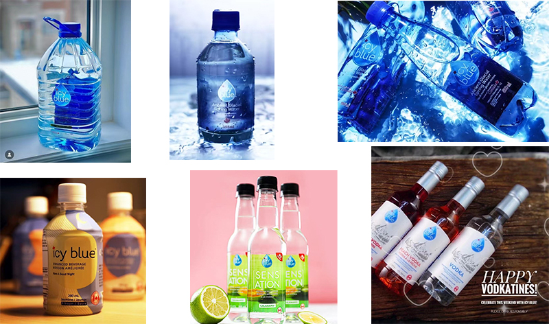 Canadees flessenwater