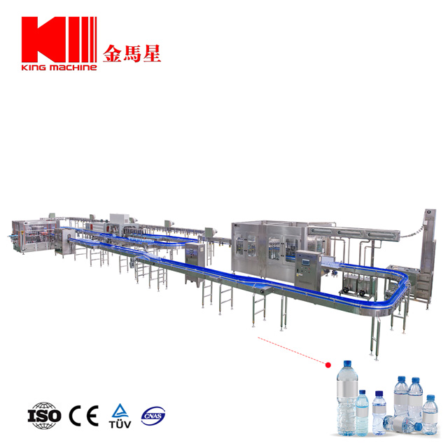 Turnkey monoblock automatische drank drinken mineraal soda water verwerking purifier fles bottel vulmachine complete behandeling productielijn plant