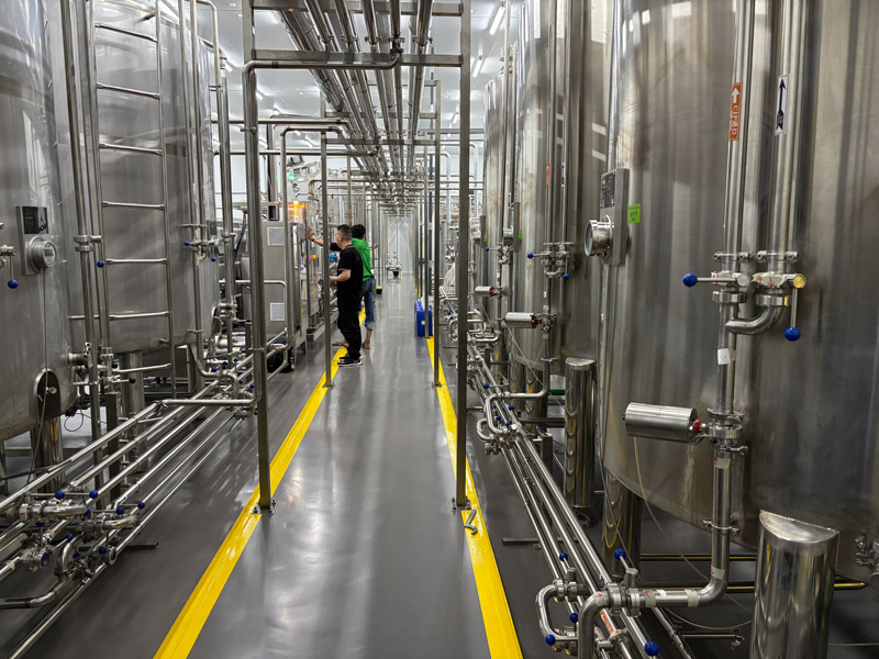 Thailand Tea Bottling Factory