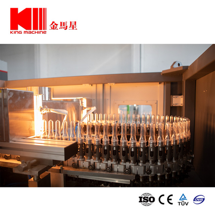 High-speed huisdierflessen blazen-vulling-combinatie combiblock-machine | 3-in-1 oplossing voor efficiënte productie