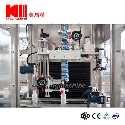 Fabrikant Automatische dubbele zijkanten Aangeblakte etiketteringsmachine in China met onderste prijs