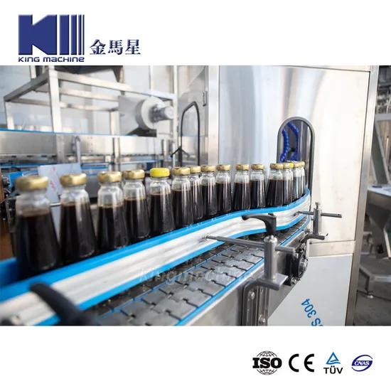 Volledige automatische glazen fles sojasausvulmachine met CE en ISO