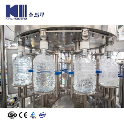 Hoog efficiënte automatische drinkwater bottelinstallatie-400-800bph grote capaciteit PET-flesvullijn