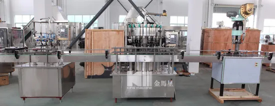 Hot Sale energiedranken vulproductielijn lineaire vloeistof bottelmachine met rotorpompvulling