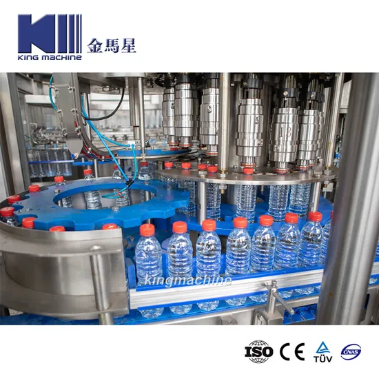Watervuller op snelheid 5000 b/h 1500 ml. 3 in één. 500 ml vullen. Fles en 1500 ml. Flesronde vorm 300 mm. Flesje